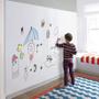 Imagem de Papel de Parede Adesivo Vinil Lousa Chalkboard Escrever Giz Quarto Infantil Lavável