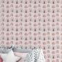 Imagem de Papel de Parede Auto Adesivo Infantil Aquarela Arco-iris rosa decorativo Quarto Sala 6m