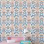 Imagem de Papel de Parede Auto Adesivo Infantil Aquarela arte colorida Decorada Quarto Sala Cozinha 6m