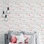 Imagem de Papel de Parede Auto Colante Infantil Aquarela Arco-iris marrom Decorado Quarto Sala 15m