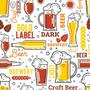 Imagem de Papel de Parede Beer Cervejaria Decoração Copos e Garrafas