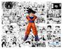 Imagem de Papel De Parede Dragon Ball Goku Página Manga 3,5M Dbz625