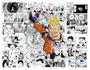 Imagem de Papel De Parede Dragon Ball Goku Página Manga 3,5M Dbz637