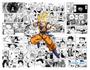 Imagem de Papel De Parede Dragon Ball Goku Página Manga 3,5M Dbz653