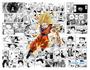 Imagem de Papel De Parede Dragon Ball Goku Página Manga 3,5M Dbz654