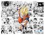 Imagem de Papel De Parede Dragon Ball Goku Página Manga 3,5M Dbz662