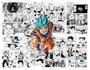 Imagem de Papel De Parede Dragon Ball Goku Página Manga 3,5M Dbz665