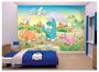 Imagem de Papel De Parede Infantil Dinossauros Kids 3D Azs59