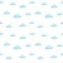 Imagem de Papel de Parede Infantil Nuvens 2,70x0,57m