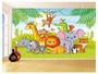 Imagem de Papel De Parede Infantil Zoo Safari Leão Baby 3,5M Azs346