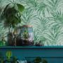 Imagem de Papel de Parede Ivy Folhagem Verde 680360