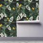 Imagem de Papel De Parede Jardim Vertical Tropical Planta Floral A694