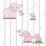 Imagem de Papel de parede kantai yoyo 2 - elefante rosa