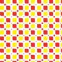 Imagem de Papel De Parede Lavável Arabesco Amarelo E Vermelho 3M