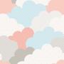 Imagem de Papel de Parede Nuvens Coloridas 3,00m (baby-74)