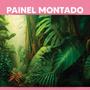 Imagem de Papel De Parede Painel 3D Folha Floresta Tropical Viníl 4M