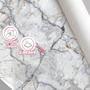 Imagem de Papel de Parede Painel 3D Mármore Carrara Matarrazo 3,5M Auto Colante Lavável Revestimento Brilhoso