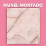Imagem de Papel De Parede Painel 3D Mármore Carrara Rosa Claro 1M