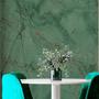 Imagem de Papel De Parede Painel 3D Mármore Carrara Verde Escuro 2M