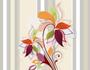 Imagem de Papel De Parede Para Sala Quarto Floral Flores Em 3d Adesivo Lavável FL70