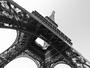 Imagem de Papel De Parede Paris Eiffel Preto Branco 3D Ncd153