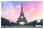 Imagem de Papel De Parede Paris Torre Eiffel Sol Nuvens 3,5M Ncd294