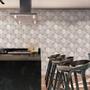 Imagem de Papel De Parede Pastilha Cinza 3D Sala Quarto Cozinha 6m