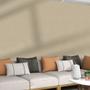 Imagem de Papel de Parede Rabiscado Caqui 500x60cm Lavavel Texturizado Adesivo Para Casa Moveis Decoração Vidro