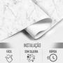 Papel de Parede Rolo 10 Metros Autoadesivo Mármore para cozinha quarto Brilhante Lavável - EN Imagem de Papel de Parede Rolo 10 Metros Autoadesivo Mármore para cozinha quarto Brilhante Lavável