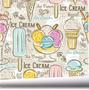 Imagem de Papel De Parede Sorvete Picole Ice Sorveteria Gourmet A592