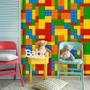 Imagem de Papel de Parede Teen Lego em Varias Cores