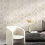 Imagem de Papel de Parede Thema Damask Bege 28803