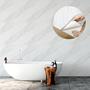 Papel de Parede Vinílico Autoadesivo Lavável Mármore Marfim Bege Elegante Decoração Moderna Quarto Sala de Estar Escritório - DELIQUADROS Imagem de Papel de Parede Vinílico Autoadesivo Lavável Mármore Marfim Bege Elegante Decoração Moderna Quarto Sala de Estar Escritório