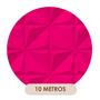 Papel De Parede Vinílico Efeito Visual Gesso 3D Rosa Choque Quarto 10m - DELIQUADROS Imagem de Papel De Parede Vinílico Efeito Visual Gesso 3D Rosa Choque Quarto 10m