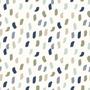 Imagem de Papel de Parede Vinílico Mini Pinceladas azul, menta e cinza 4415 53cmx10m - Bobinex