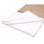Imagem de Papel De Seda Branco Liso 25x50 100 Folhas Presente Embalagem Embrulho Cesta