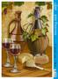 Imagem de Papel Decoupage Arte Francesa Vinho e Queijo AF-211 31,1x21,1cm Litoarte