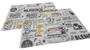 Imagem de Papel Embalar Hamburguer Barreira 38X40 Pct 500Fl Kit 4Un