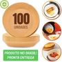 Imagem de Papel Forro Air Fryer Antiaderente Descartável Com 100 Pcs