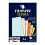 Imagem de Papel Granitto 180g/m² Verde 50 Fls A4 - Filiperson