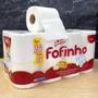 Imagem de Papel Higiênico Folha Dupla Fofinho 6 pacotes com 16 rolos de 30 metros cada