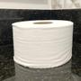 Imagem de Papel Higiênico Rolão 100% celulose Folha Simples Big Roll Canoinhas com 8 rolos de 300 metros