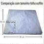 Imagem de Papel Jornal Tapete Pet Biodegradável Limpo Absorvente 60x60 cm 250 unid