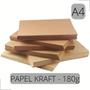 Imagem de Papel Kraft A4 100 Folhas 180G Artesanato