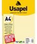 Imagem de Papel Linho A4 Palha 180g Pct 50Fls Usapel