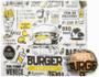 Imagem de Papel manteiga acoplado 100 un embrulhar hamburguer lanche