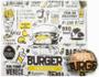 Imagem de Papel Manteiga Embalar Hamburguer Lanches Frios 38X40 500Fl