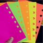 Imagem de Papel Neon Laranja A4 180 gramas Off Paper - 20 Folhas