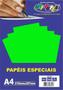 Imagem de Papel Neon Verde A4 180 gramas Off Paper - 20 Folhas