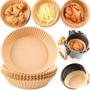 Papel Para Air Fryer Descartáveis Antiaderentes - 50 Und. - Importado Imagem de Papel Para Air Fryer Descartáveis Antiaderentes - 50 Und.